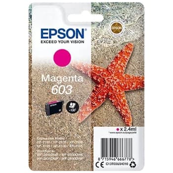 Tinteiro Epson 603 Magenta C13T03U34010 2,4ml