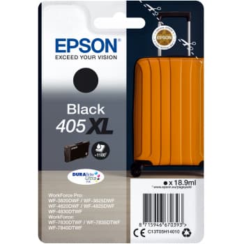 Tinteiro Epson 405XL Preto C13T05H14010 18,9ml 1100 Pág.