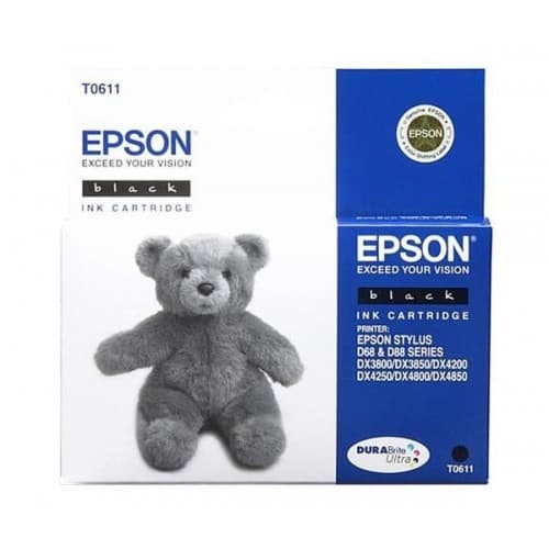 Tinteiro Epson T0611 Preto C13T06114020 8ml