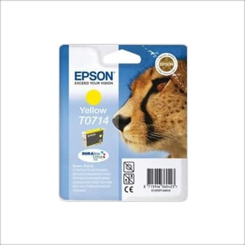 Tinteiro Epson T0714 Amarelo C13T07144010 5,5ml