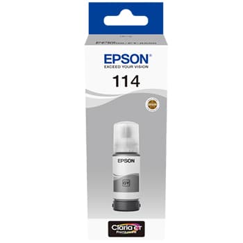 Tinteiro Epson 114 Cinzento C13T07B540 70ml