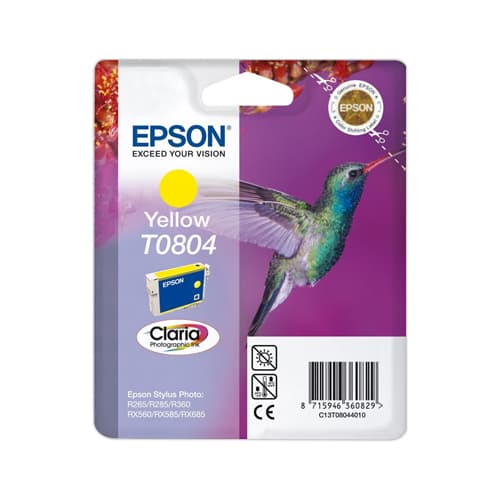 Tinteiro Epson T0804 Amarelo C13T08044021 7,4ml