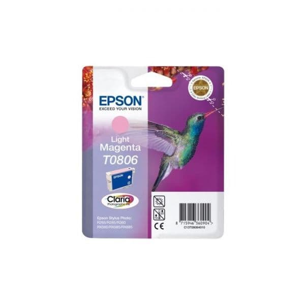 Tinteiro Epson T0806 Magenta Claro C13T08064021 7,4ml
