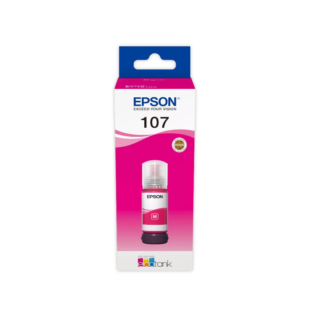 Tinteiro Epson 107 Magenta C13T09B340 70ml 7200 Pág.