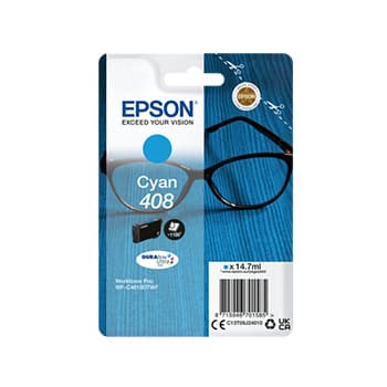 Tinteiro Epson 408 Azul C13T09J24010 14.7ml 1100 Pág.