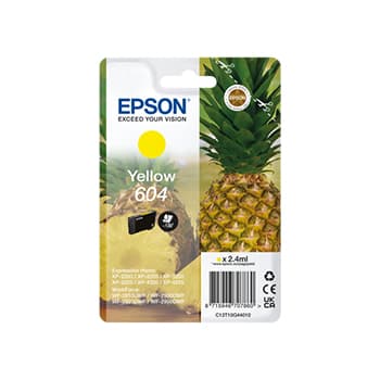 Tinteiro Epson 604 Amarelo C13T10G44010 2,4ml 130 Pág.