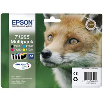 Pack Tinteiros Epson T1285 4 Cores C13T12854010