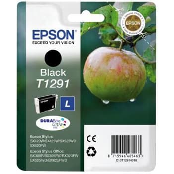 Tinteiro Epson T1291 Preto C13T12914011 11ml 385 Pág.