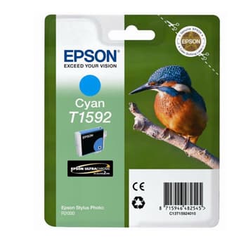 Tinteiro Epson T1592 Azul C13T15924010 17ml