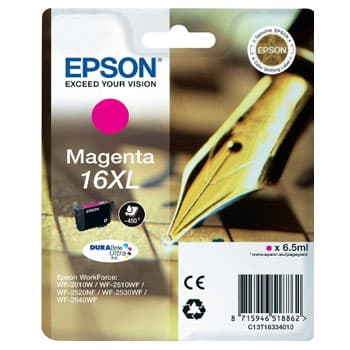 Tinteiro Epson 16XL Magenta C13T16334010 3,2ml