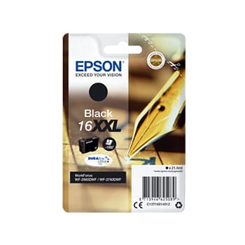 Tinteiro Epson 16XXL Preto C13T16814012 21.6ml 1000 Pág.