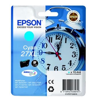 Tinteiro Epson 27XL Azul C13T27124010 10,4ml