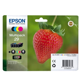 Pack Tinteiros Epson 29 4 Cores C13T29864010
