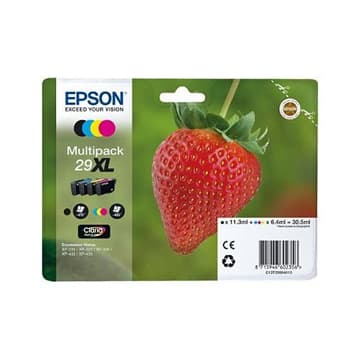 Pack Tinteiros Epson 29XL 4 Cores C13T29964010