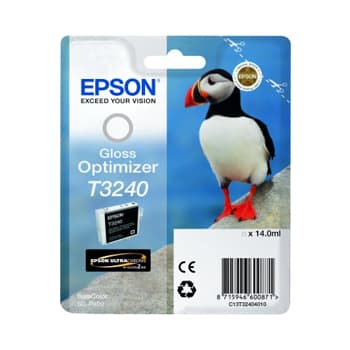 Tinteiro Epson T3240 Otimizador de Brilho C13T32404010 14ml