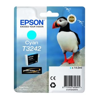 Tinteiro Epson T3242 Azul C13T32424010 14ml 980 Pág.