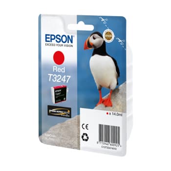 Tinteiro Epson T3247 Vermelho C13T32474010 14ml 980 Pág.