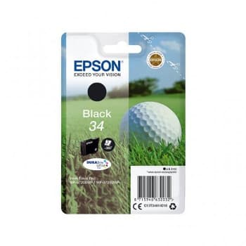 Tinteiro Epson 34 Preto C13T34614010 6,1ml 350 Pág.
