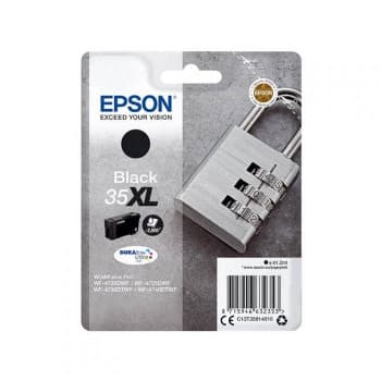 Tinteiro Epson 35XL Preto C13T35914010 41,2ml 2600 Pág.