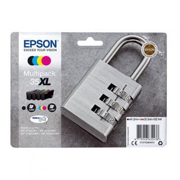 Pack Tinteiros Epson 35XL 4 Cores C13T35964010