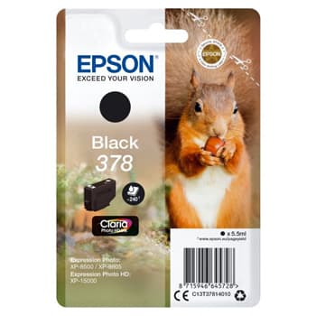 Tinteiro Epson 378 Preto C13T37814010 5,5ml