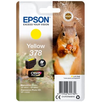 Tinteiro Epson 378 Amarelo C13T37844010 4,1ml