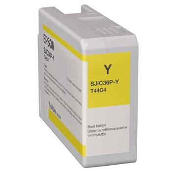 Tinteiro Epson SJIC36P-Y Amarelo C13T44C440 80ml