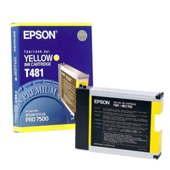 Tinteiro Epson T481 Amarelo C13T481011 110ml
