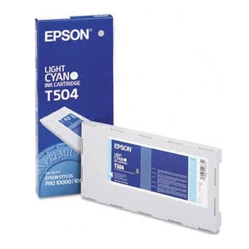 Tinteiro Epson T504 Azul Claro C13T504011 500ml