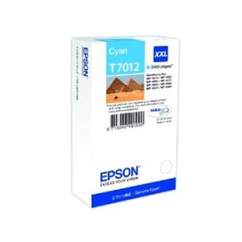 Tinteiro Epson T7012 Azul C13T70124010 34,2ml 3400 Pág.