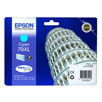 Tinteiro Epson 79XL Azul C13T79024010 17,1ml 2000 Pág.