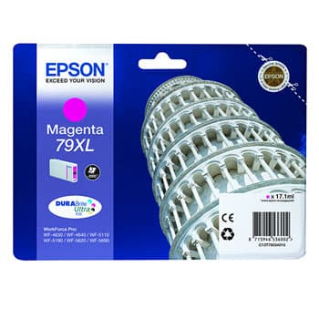 Tinteiro Epson 79XL Magenta C13T79034010 17,1ml 2000 Pág.