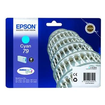 Tinteiro Epson 79 Azul C13T79124010 6,5ml 800 Pág.