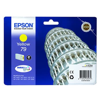 Tinteiro Epson 79 Amarelo C13T79144010 6,5ml 800 Pág.