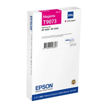 Tinteiro Epson T9073 Magenta C13T907340 69ml 7000 Pág.