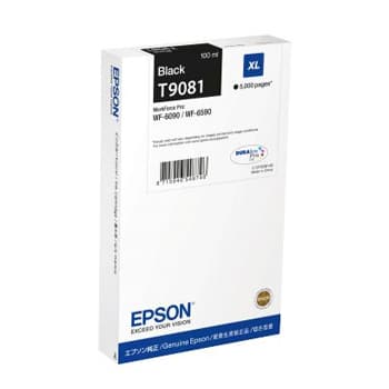 Tinteiro Epson T9081 Preto C13T908140 100ml 5000 Pág.