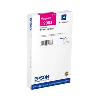Tinteiro Epson T9083 Magenta C13T908340 39ml 4000 Pág.