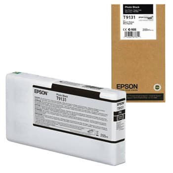 Tinteiro Epson T9131 Preto Foto C13T913100 200ml