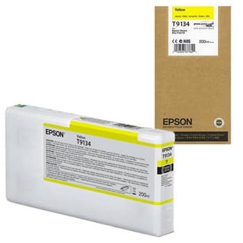 Tinteiro Epson T9134 Amarelo C13T913400 200ml
