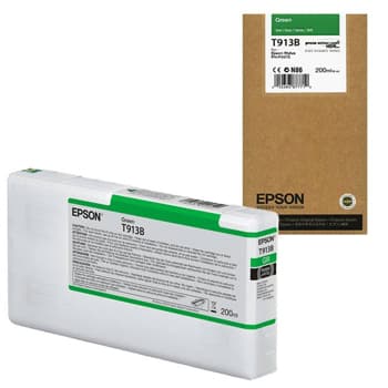 Tinteiro Epson T913B Verde C13T913B00 200ml