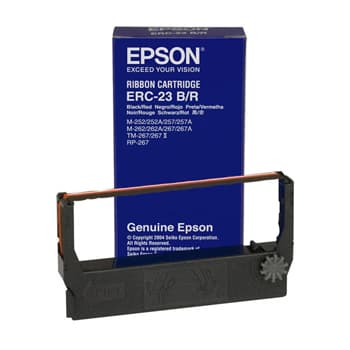 Fita Epson ERC-23B Preto/Vermelho C43S015362