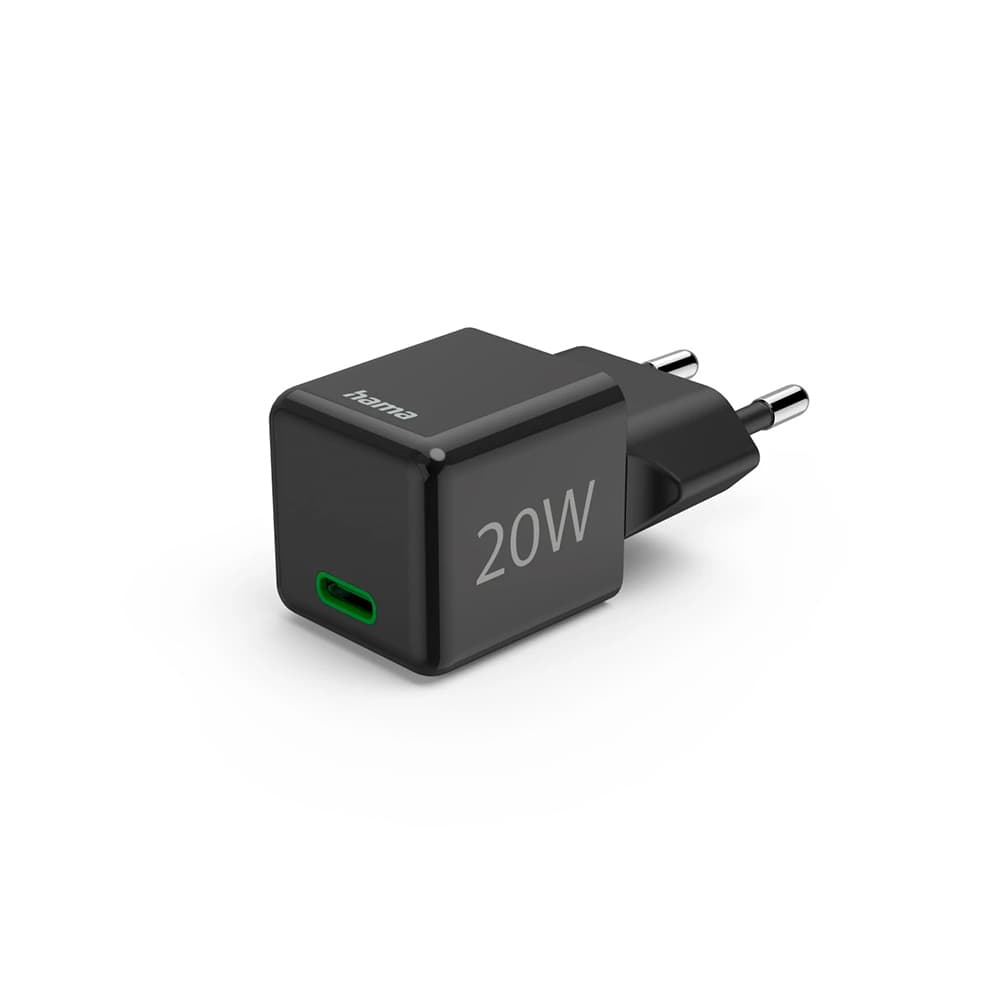 Carregador USB-C 20W Super Mini-Charger Preto