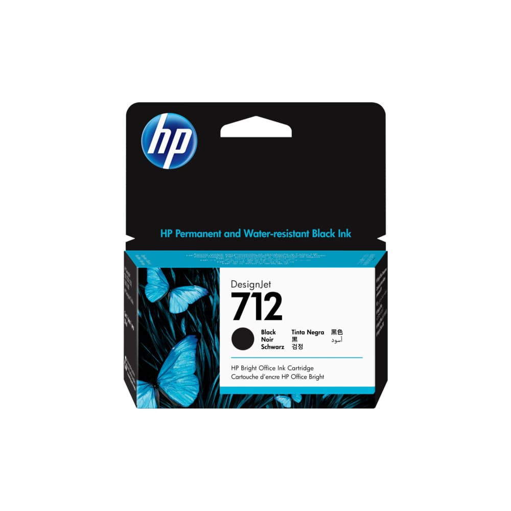 Tinteiro HP 712 Preto 3ED70A 38ml