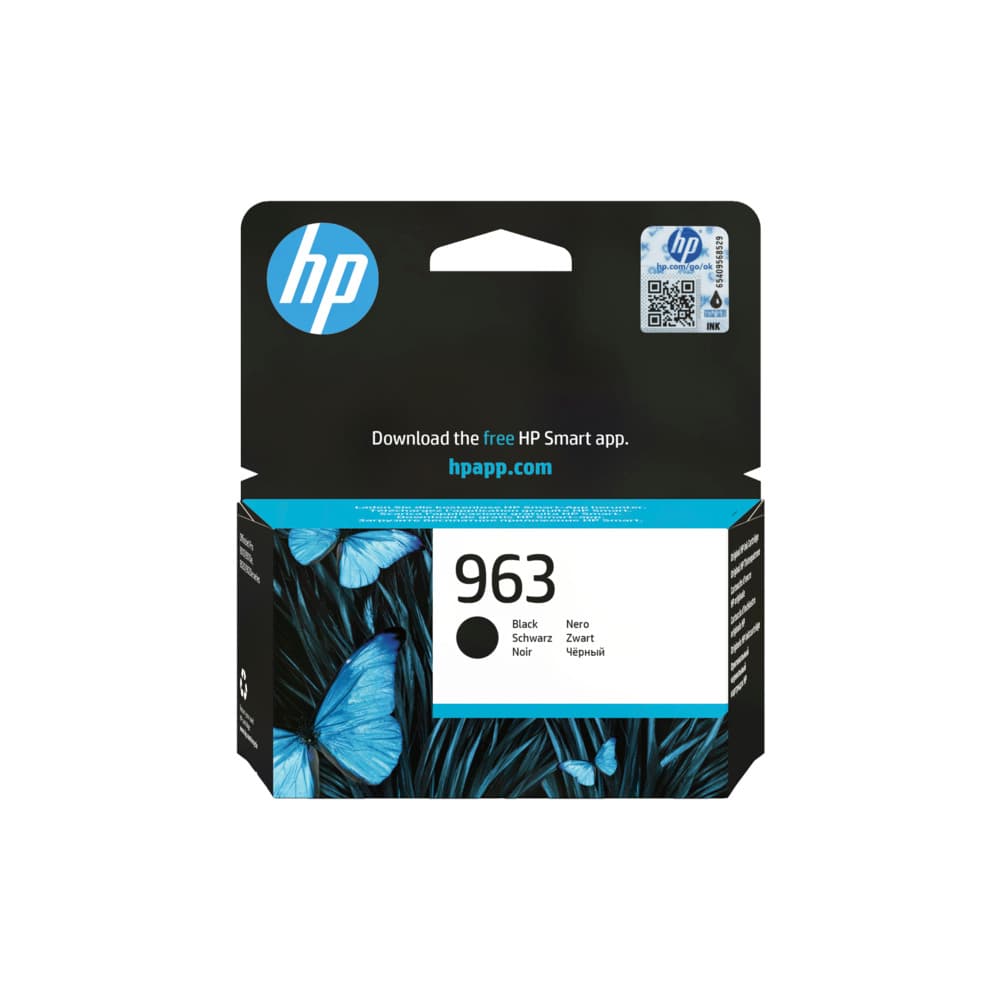 Tinteiro HP 963 Preto 3JA26A 24ml 1000 Pág.