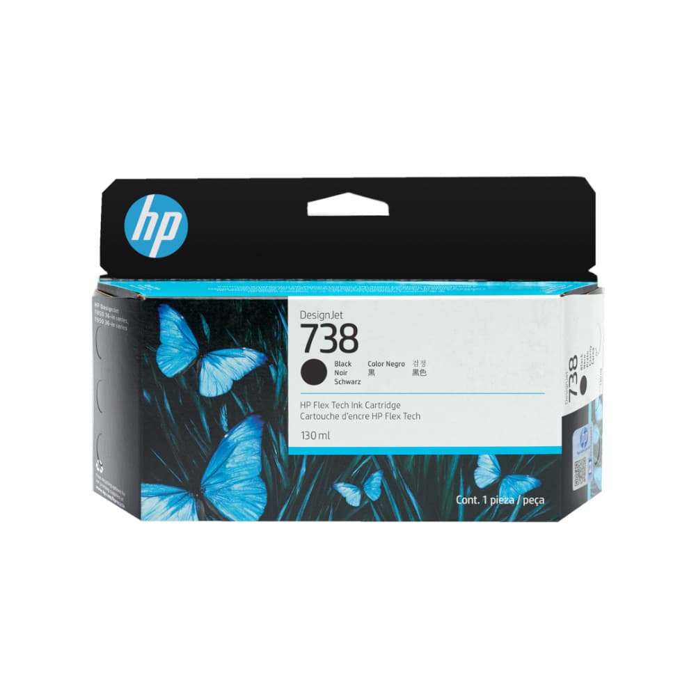 Tinteiro HP 738 Preto 498N4A 130ml