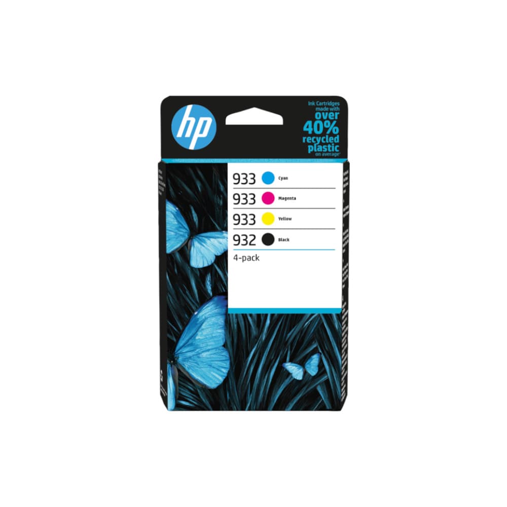 Pack Tinteiros HP 932/933 4 Cores 6ZC71A 8.5ml/4ml