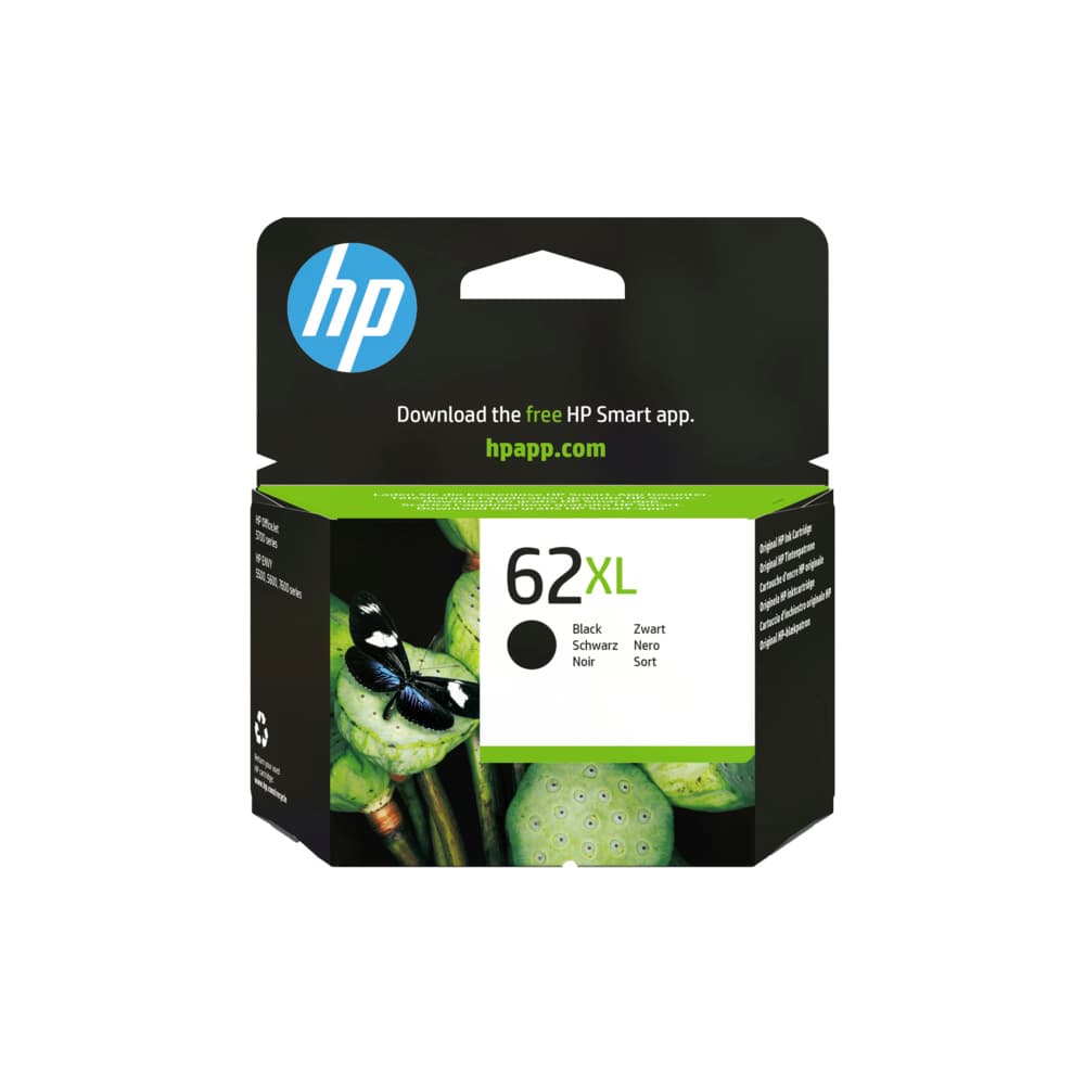Tinteiro HP 62XL Preto C2P05A 12ml 600 Pág.