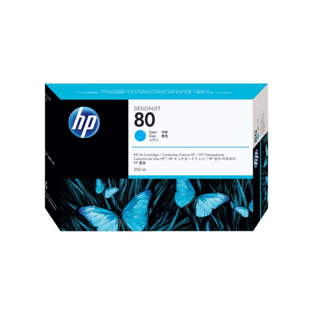 Tinteiro HP 80 Azul C4846A 350ml 4400 Pág.