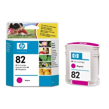 Tinteiro HP 82 Magenta C4912A 69ml 4300 Pág.