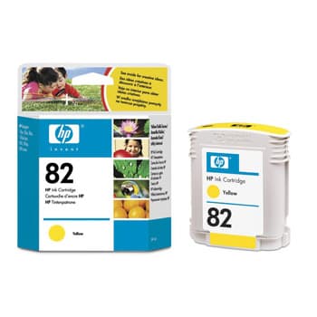Tinteiro HP 82 Amarelo C4913A 69ml 4300 Pág.